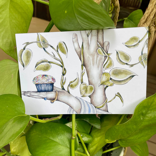 Happy Birthday - postcard