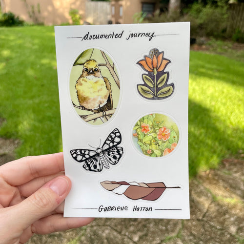 Summer - Vinyl Sticker Sheet