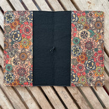 Load image into Gallery viewer, RTS  - Midnight with Flower Pop and Wheat Multi-Front Pocket - Moleskin