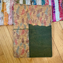 Load image into Gallery viewer, RTS  - Pattern with Avocado Jagged Front Pocket- A5