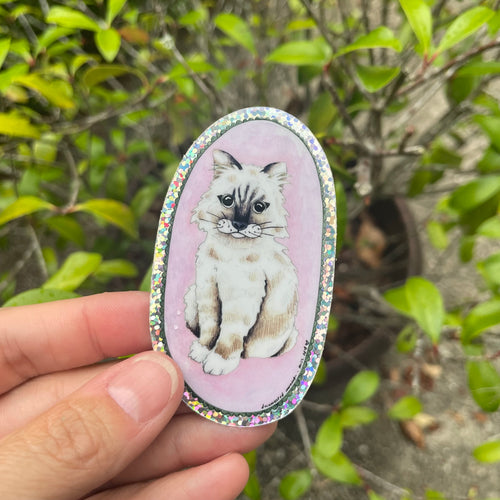 Miss Ivy - Vinyl Sticker