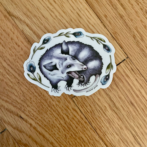 Opossum - Vinyl Sticker