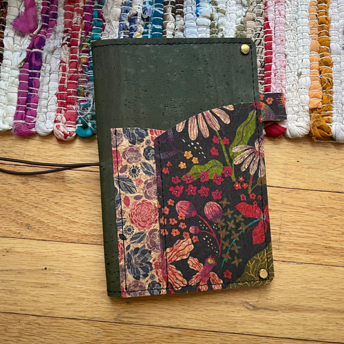 RTS  - Avocado with pattern swoop pocket -  B6 Slim