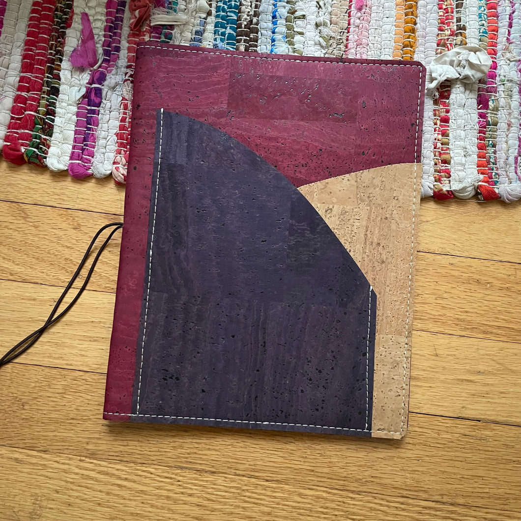 RTS  - Berry with Plum and Wheat Swoop Front Pocket - (De)Composition