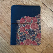 Load image into Gallery viewer, RTS  - Midnight with Patterned Front Pocket-  A6 size