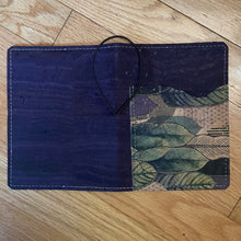 Load image into Gallery viewer, RTS  - Plum with Pattern Front Pocket-  A6 size