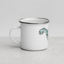 Load image into Gallery viewer, Enamel Mug - Turtle (W)