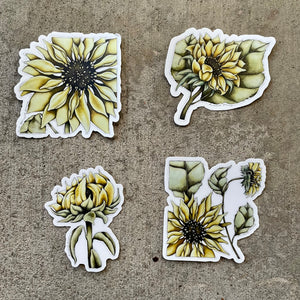 Sunflower #2  - Vinyl Sticker