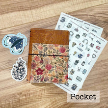 Load image into Gallery viewer, Cork Journal Cover -  small  (W)