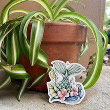 Load image into Gallery viewer, Mermaid Tail  - Vinyl Sticker (W)