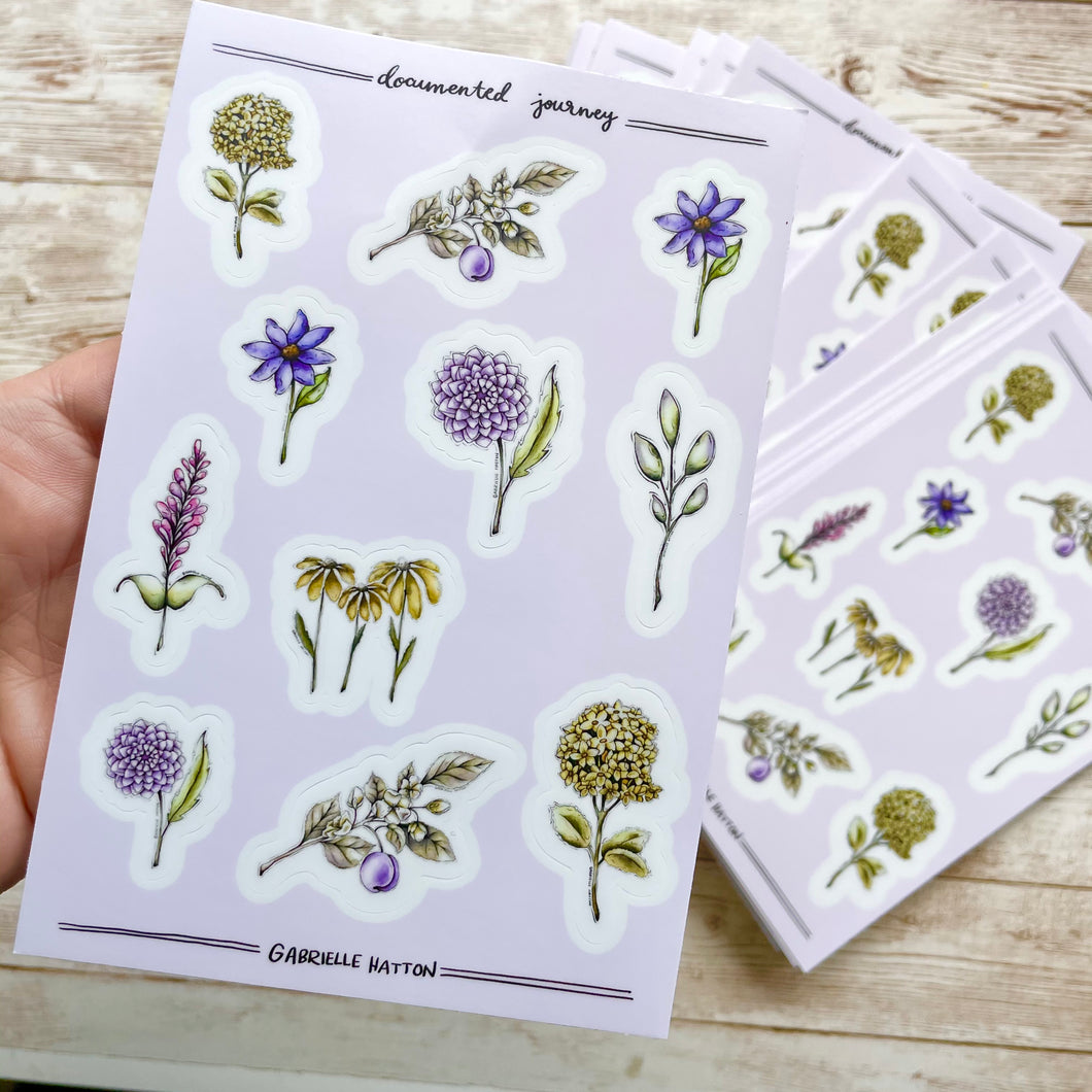 Violet - Sticker Sheets