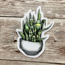 Load image into Gallery viewer, Snake House Plant - Vinyl Sticker