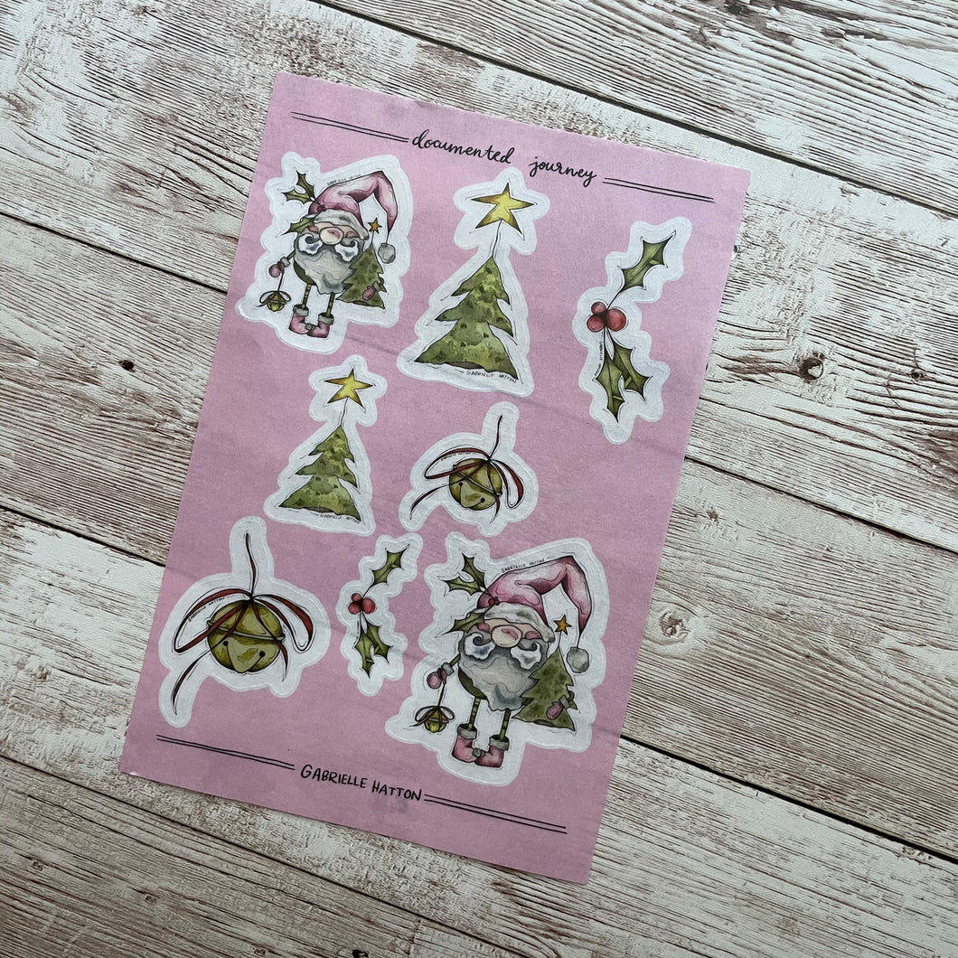 Gnome Cheer - Washi Sticker Sheet