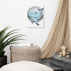 Whale on Canvas