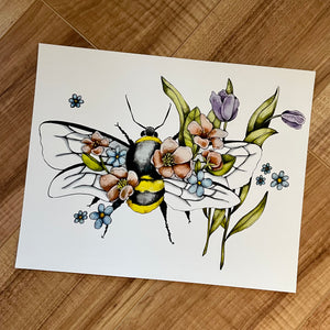 B Grade Art Print - Bee