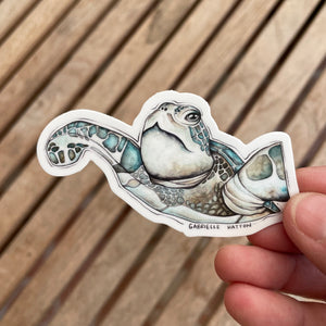 Sea Turtle - Vinyl Sticker